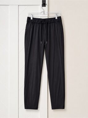 CRZ Yoga Black Stretch Travel Jogger Pants Women’s Size 12 Lightweight